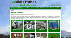 Desktop Screenshot of landtechnik-huber.de